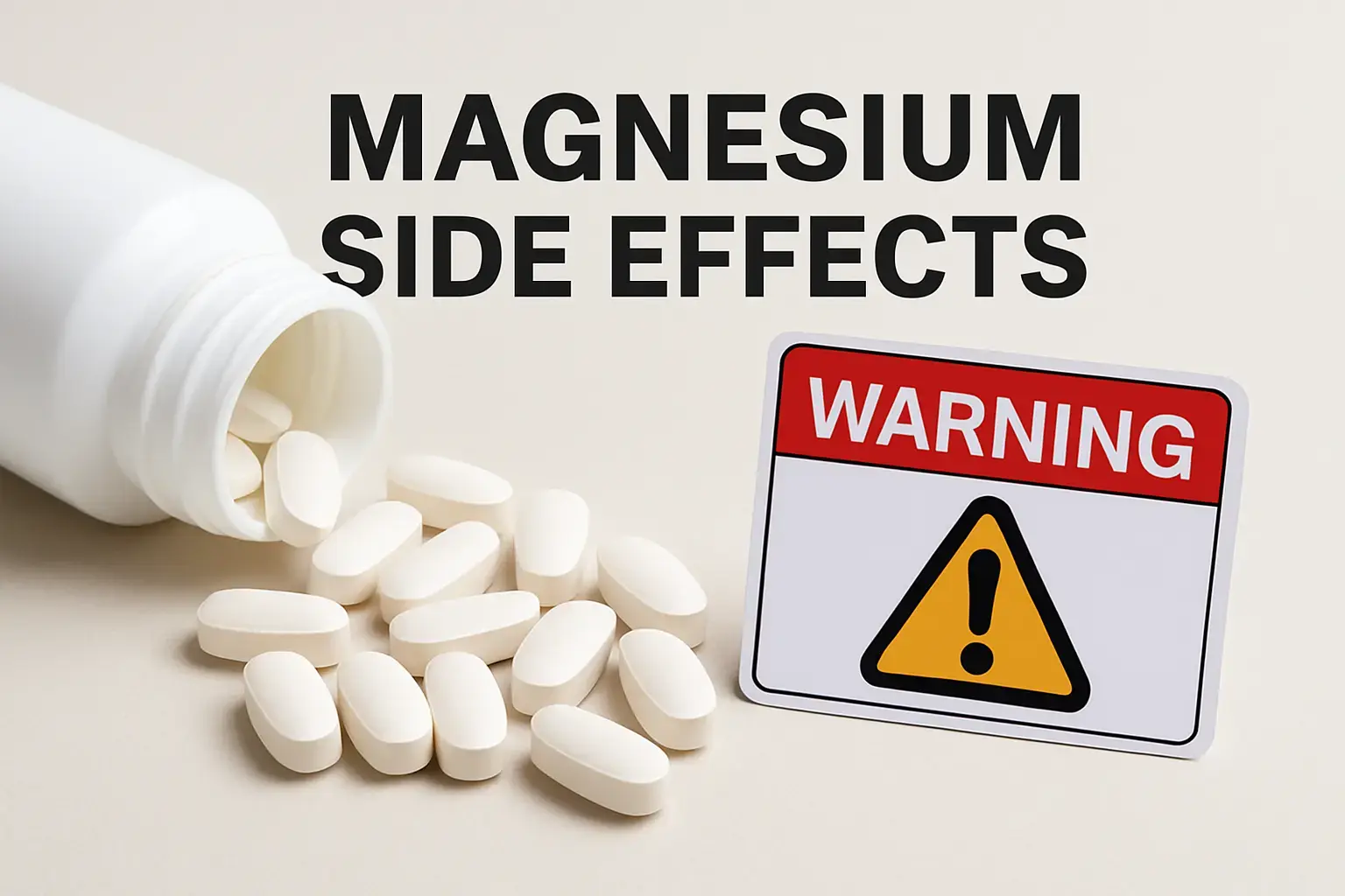 Magnesium Side Effects: What Happens When You Take Too Much